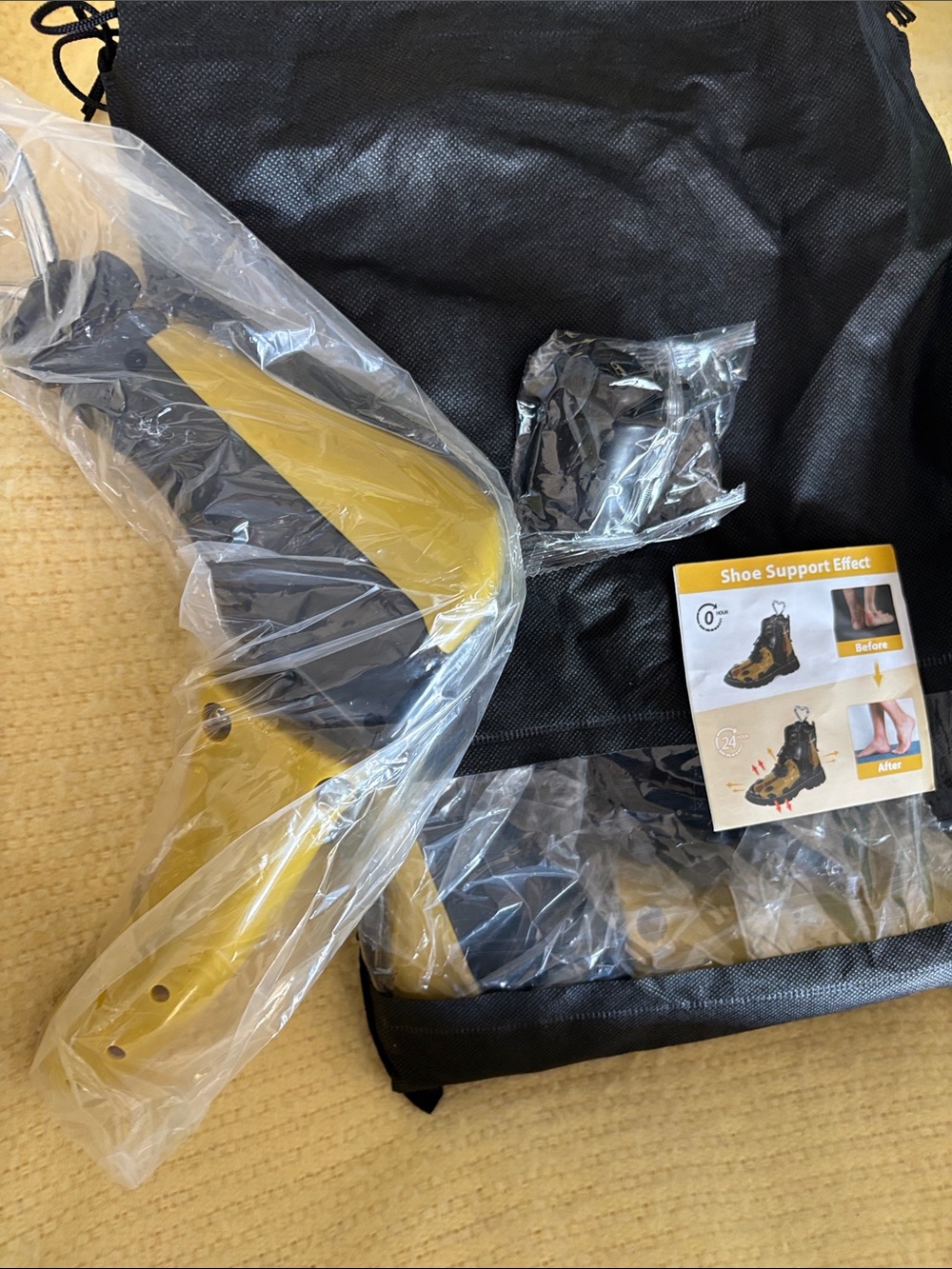 Yellow and Black Bike Saddle - Replacement Seat
